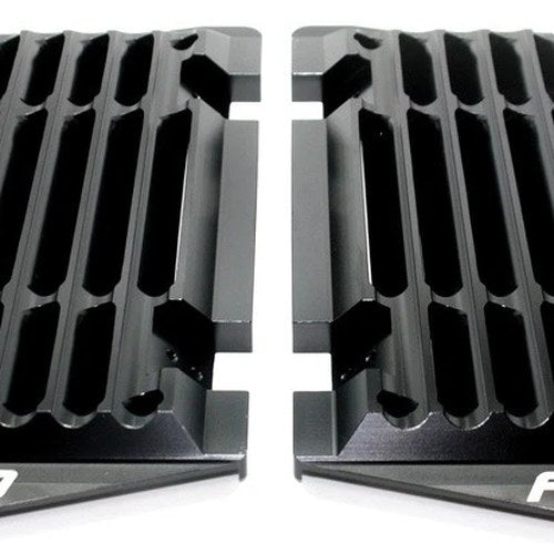 Flo Motorsports High Flow Radiator Braces Black for Yamaha YZ125/YZ250/YZ250X