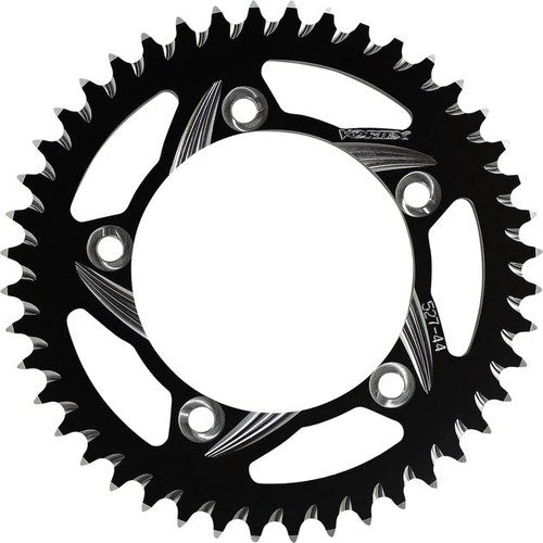 Vortex CAT5 Aluminum Rear Sprocket 44T 530 Black #527ZK-44 for Suzuki/Triumph