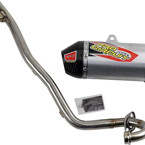 Pro Circuit T-6 Full Exhaust System Stainless/Aluminum/Carbon for Honda CRF110F