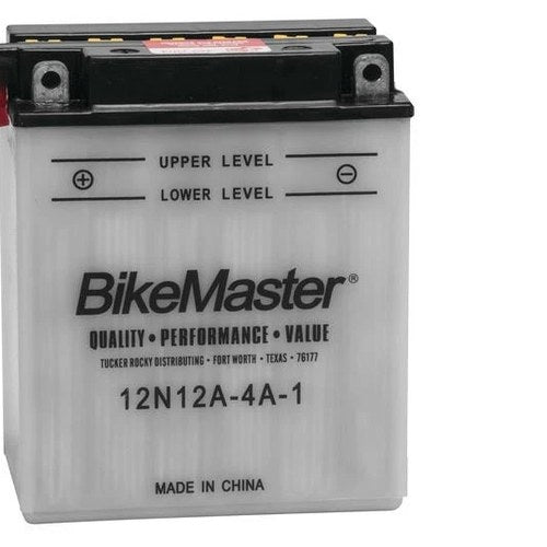 BikeMaster Standard Battery 12N12A-4A-1 #EDTM2221B fits Honda/Yamaha/Kawasaki