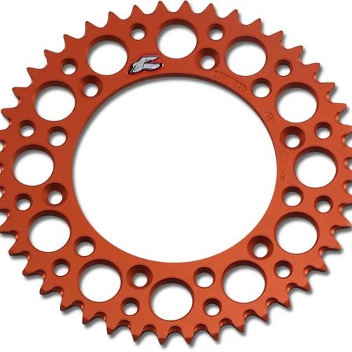 Renthal Aluminum Rear Sprocket 44T Orange #224U-520-44GPOR KTM/Husqvarna
