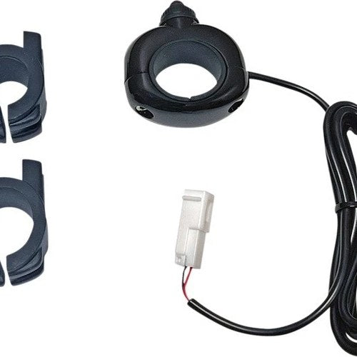Custom Dynamics Universal Auxiliary Handlebar Mounted On/Off Switch Black