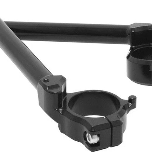 HeliBars TrackStar Clip-On Handlebars Black for Suzuki GSXR1000 2017-2023