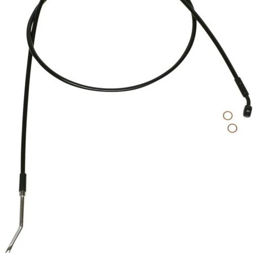 Magnum Alternate Length XR ABS Front Upper Brake Line 72" Black #SBB1401-72