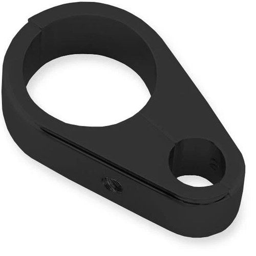 Biker's Choice Single Throttle Cable Clamp 1" Black