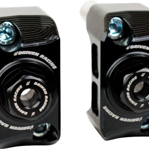 Driven Captive Axle Blocks Black for Kawasaki Ninja ZX-4RR 2023
