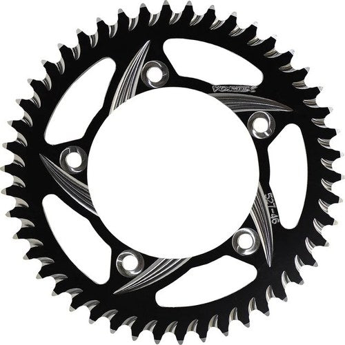 Vortex CAT5 Aluminum Rear Sprocket 46T 530 Black #527ZK-46 fits Suzuki/Triumph