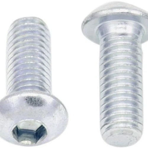 Bolt Motorcycle Hardware Button Head Allen Bolts M6 x 16mm 10-Pack