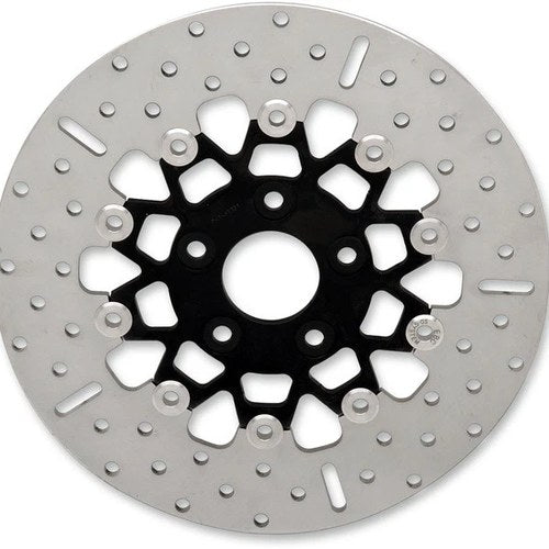Ebc Floating Wide Band Brake Rotor Black #RSD019BLK Harley Davidson