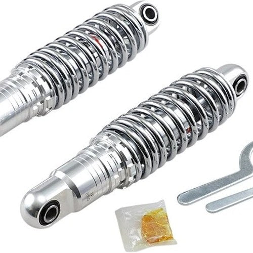 DS 11" Ride-Height Adjustable Shocks Heavy Duty Chrome