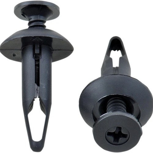 Bolt ATV/Motorcycle Bodywork Nylon Screw Rivets with Phillips Head M6 10-Pack