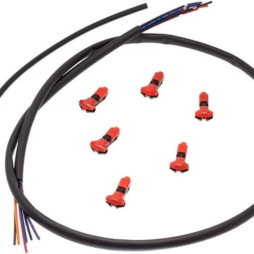 Namz Diy Add-A-Light Rear Fender Wiring Harness #N-RBTH-03 Harley Davidson