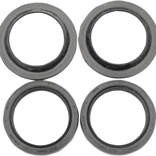 Pivot Works Fork Oil & Dust Seal Kit for Honda/Kawasaki VT600/Nighthawk/W650