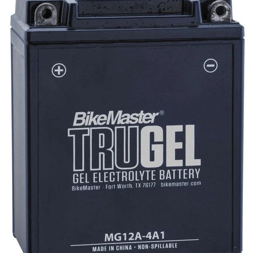 BikeMaster TruGel Battery #MG12A-4A1 for Honda/Kawasaki/Yamaha