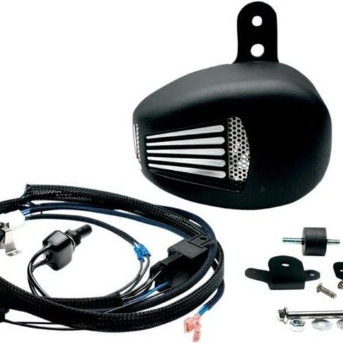 Jims ForceFlow Cylinder Head Cooler Black #5401 Harley Davidson