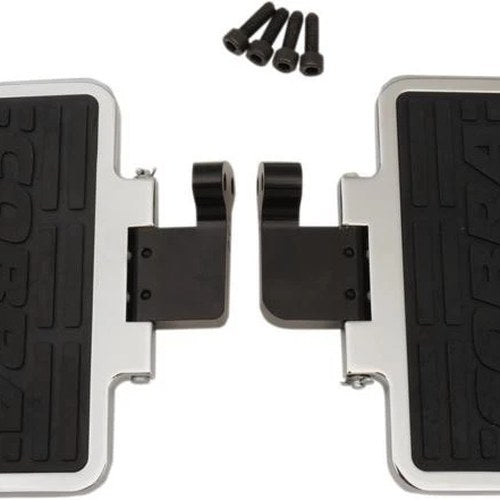 Cobra Passenger Floorboards Chrome #06-3740 Yamaha V-Star 1100 2000-2009