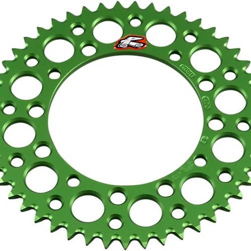 Renthal 420 Ultralight Aluminum Rear Sprocket 49T Green 408U-420-49GEGN