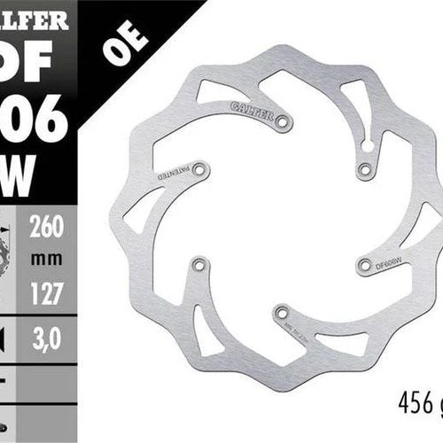 Galfer Standard Solid Mount Wave Brake Rotor Front DF606W KTM/Husqvarna/Husaberg