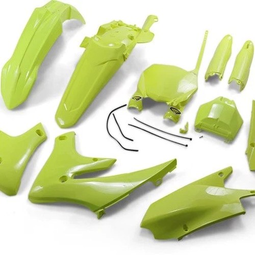 Cycra Powerflow Plastics Kit Fluorescent Yellow #1CYC-9327-59 fits Yamaha