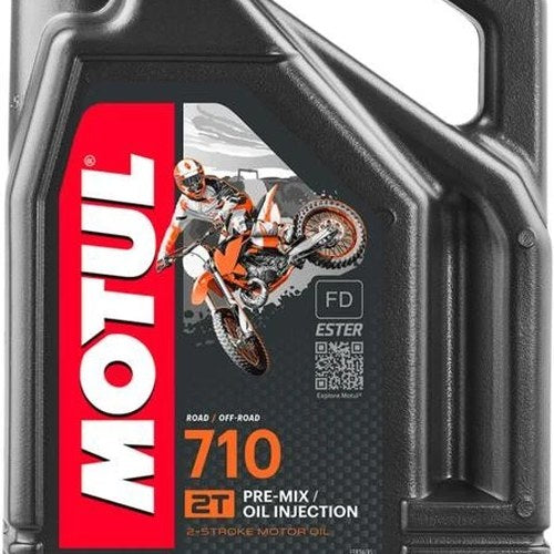 Motul 710 Synthetic 2T Premix/Injector Oil 4 Liter