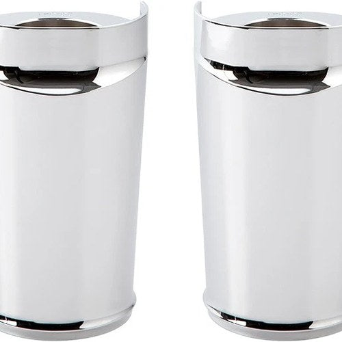 Arlen Ness Smooth Fork Boot Covers Chrome #20-036 Harley Davidson