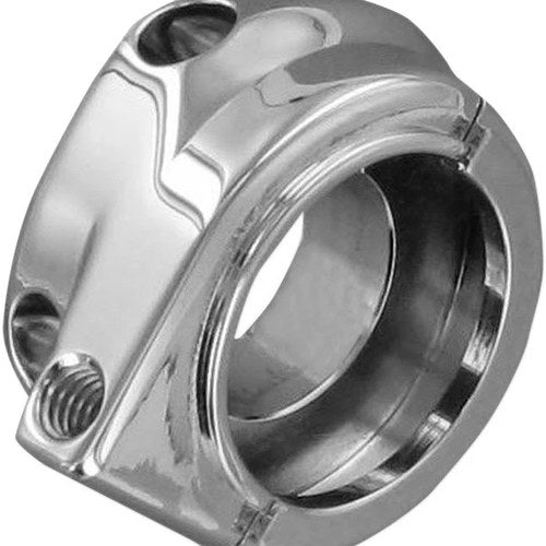 Hawg Halters Single Cable Throttle Housing Chrome 1"