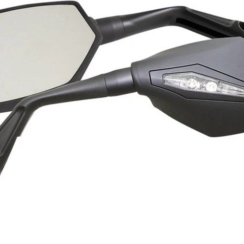 Koso Apex Mirrors Pair Black