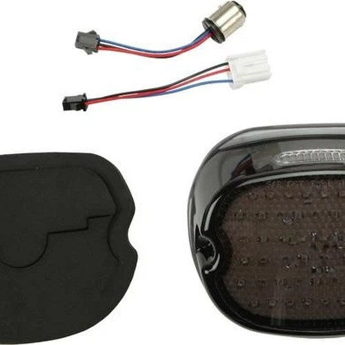 HardDrive Low-Profile LED Taillight Lens with Top Window Smoke Harley-Davidson