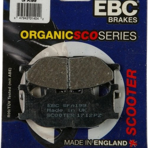 Ebc Sfa Organic Brake Pads Front for Yamaha CP250 Morphous 2006-2008