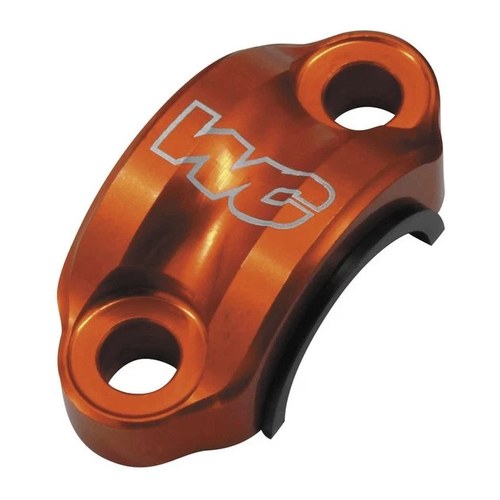 Works Connection Rotating Bar Clamp Aluminum Orange #31-400