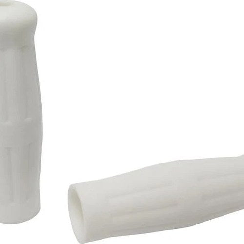 HardDrive Old School Grips White #28-0108A Harley Davidson