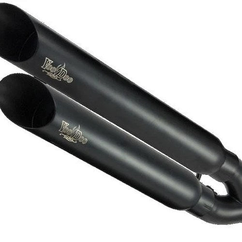 VooDoo Shorty Stacked Dual Slip-On Mufflers Black Can-Am Spyder F3 2015-2016