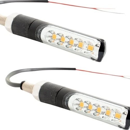Koso Electro Sequential LED Turn Signals Amber Lens