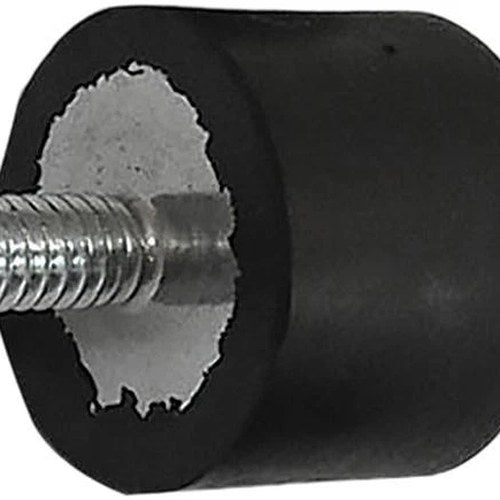 HardDrive Rubber Mounting Studs 1/4"-20 x 1/2" Black 5-Pack