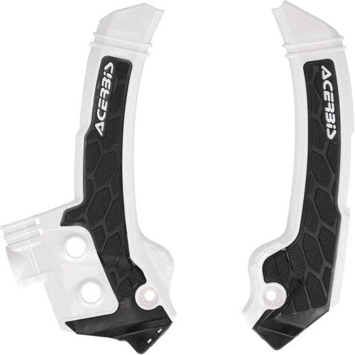 Acerbis X-Grip Frame Guards White/Black #2987271035 Husqvarna