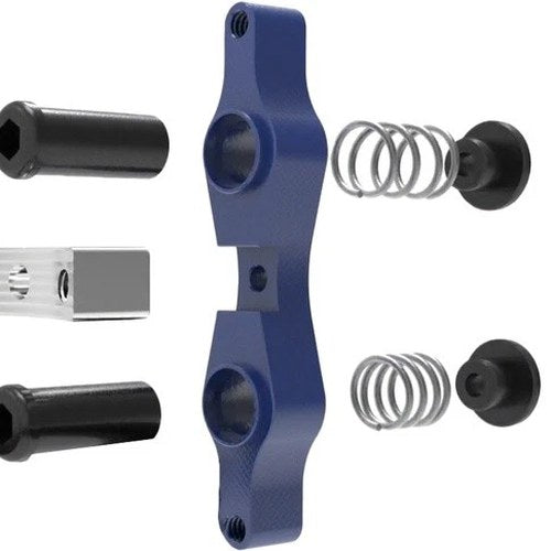 Tamer MX Double Button Holeshot Device Replacement Button Assembly Blue