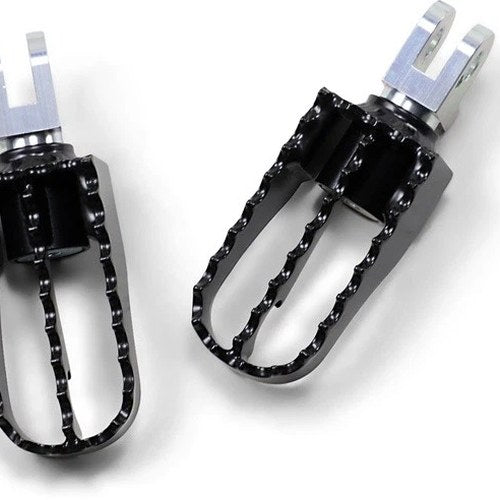Burly Brand MX-Style Footpegs Passenger #B13-1006B Triumph