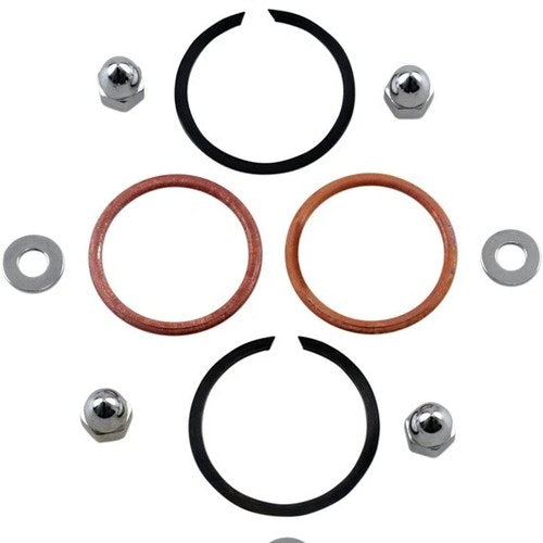 James Exhaust Mounting Gasket Kit with Acorn Nuts #JGI-65324-83-KCR1