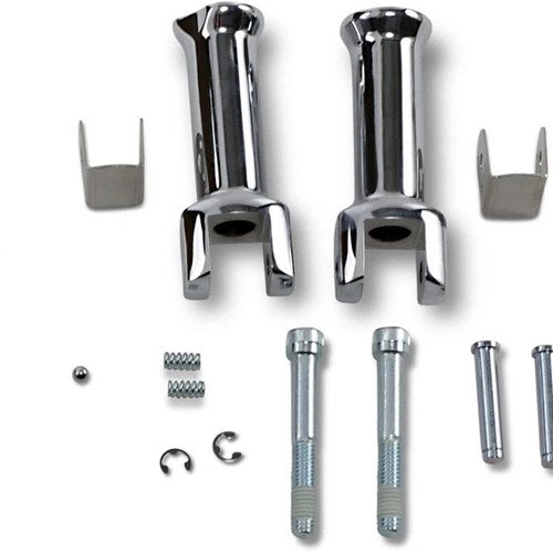 Drag Specialties Passenger Foot Peg Mount Kit Chrome #3998180