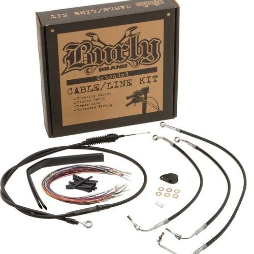 Burly Cable/Brake Like Kit Stainless Braid 18 Stainless Braid #B30-1129