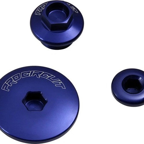 Pro Circuit Engine Plug Kit Blue #PC40009-0019 for Yamaha YZ450F/YZ250F 4-Stroke