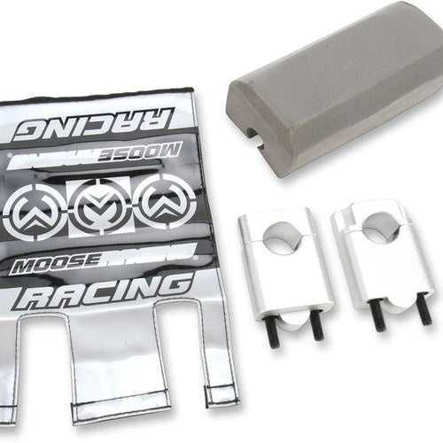 Moose Universal Handlebar Clamp Kit 7/8" to 1-1/8" 50mm Chrome