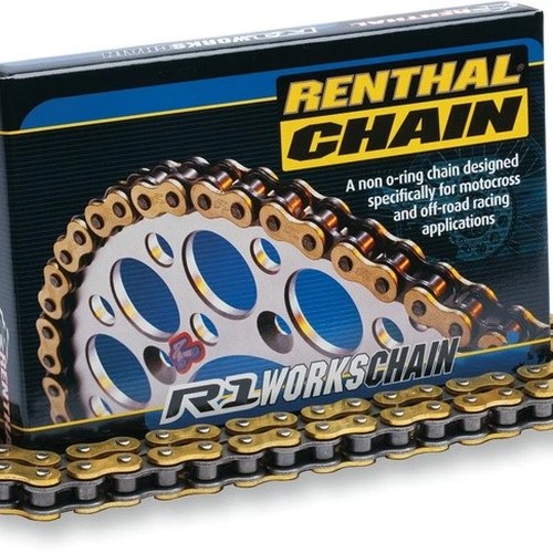 Renthal 415 R1 Works MX Non O-Ring Chain 112 Links