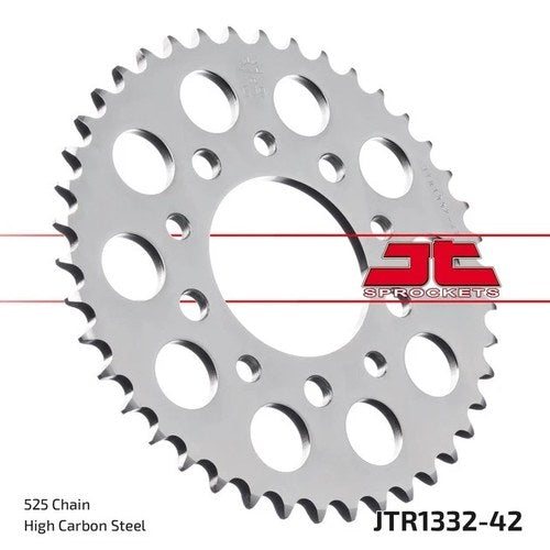 JT Steel Rear Sprocket 525 42T #JTR1332.42 Triumph America/Speedmaster 2003-2016