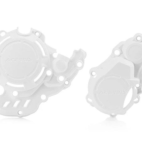 Acerbis X-Power Engine Cover Kit White #2731970002 KTM/Husqvarna