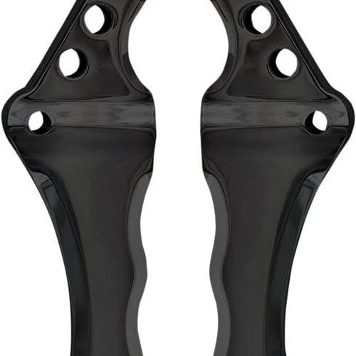 Speed Merchant 13" Radial Front Caliper Mounts Black #SM-HDRBM13DDB