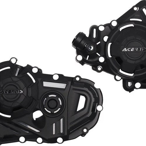 Acerbis X-Power Engine Cover Kit Black #2983680001 for Honda XL750 Transalp 2024