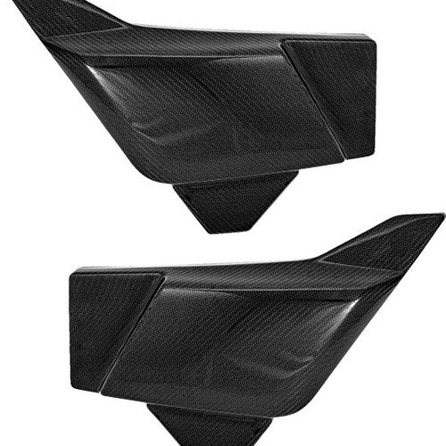 Saddlemen Carbon Fiber Side Covers Glossy Black #CF-823-07-003 Harley Davidson