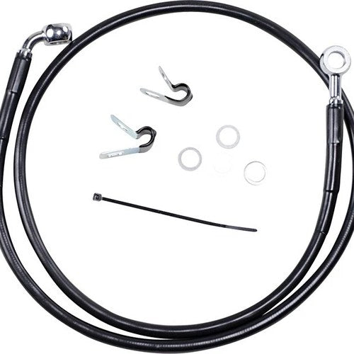 DS Vinyl Brake Line Kit Front +4" Harley Sportster XL883/XL883L Low/XL883N Iron