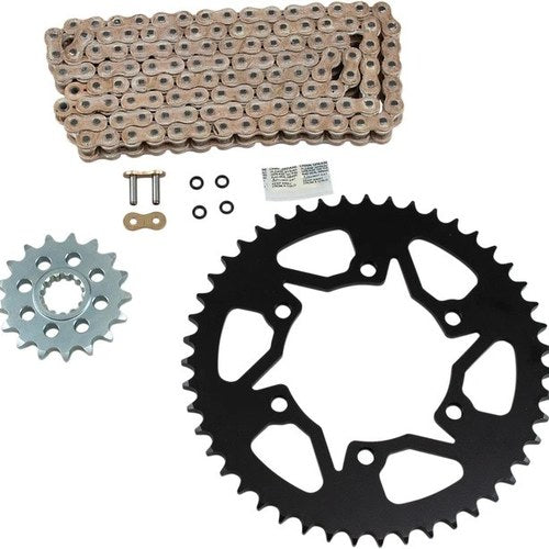 Vortex Wss Warranty Chain & Sprocket Kit 17/47T Gold for Yamaha YZF-R1
